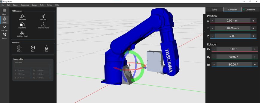 Fuzzy Logic and Visionic: robotics for the nuclear industry